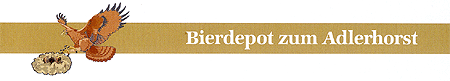 Getrnkemarkt Bierdepot zum Adlerhorst